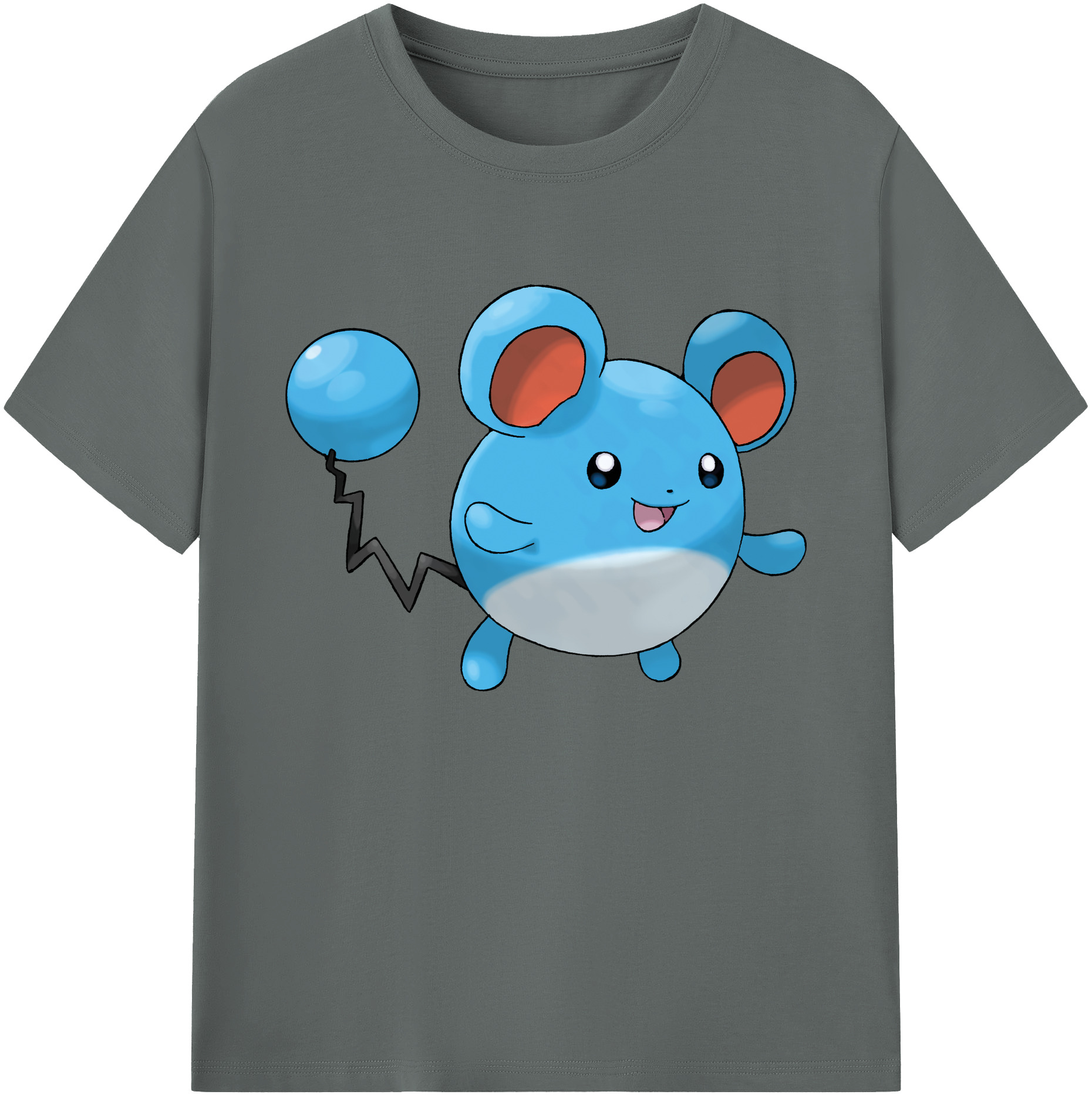 （画像用） ポケットモンスター Pokémon 綿100％ メンズ半袖Tシャツ｜肌触りやわらか＆通気性